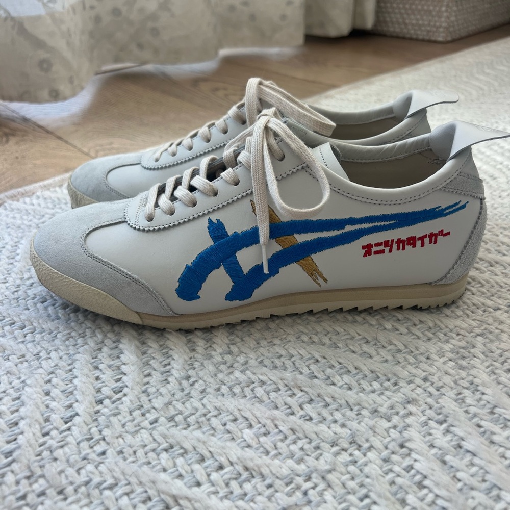Onitsuka Tiger by Asics Women’s Gray and Blue Sneakers